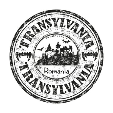 Transilvanya grunge lastik damgası