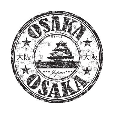 Osaka grunge lastik damgası