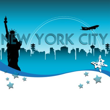 new york city kartpostal
