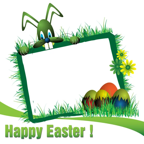 Easter frame — Stock Vector