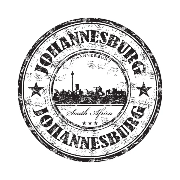 Йоганнесбург штамп гранж — стоковий вектор