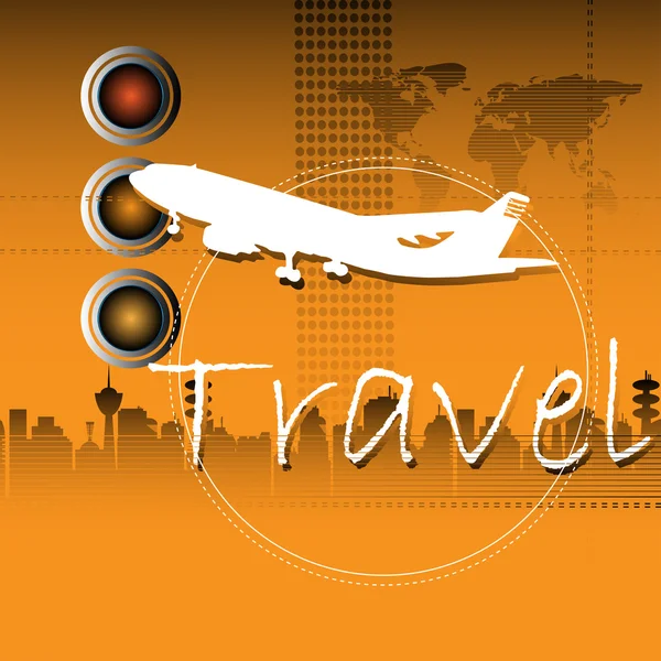 Traveling theme — Stock Vector