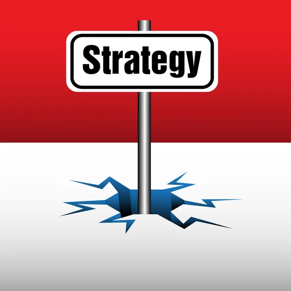 Strategie deska — Stockový vektor