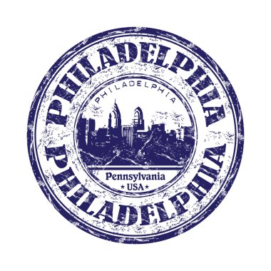 Philadelphia grunge lastik damgası