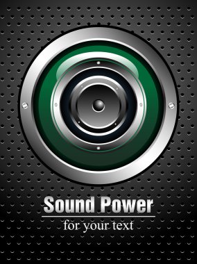 Sound power clipart