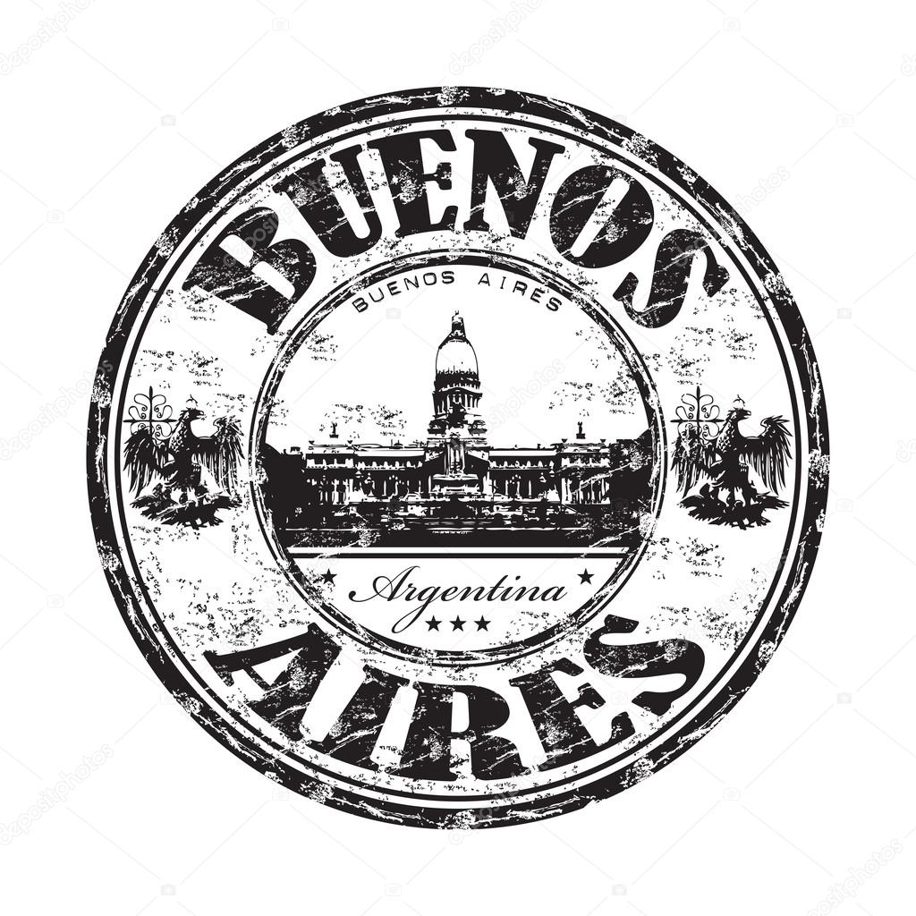 Buenos Aires rubber stamp