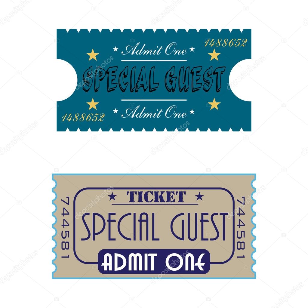 Special guest tickets