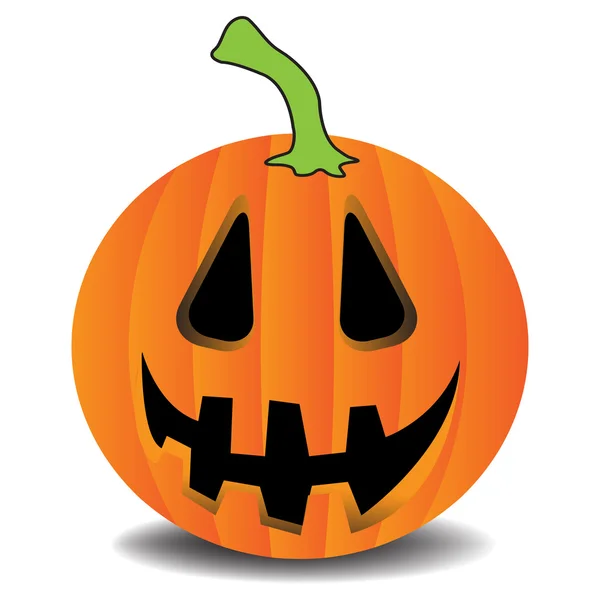 Calabaza de Halloween — Vector de stock