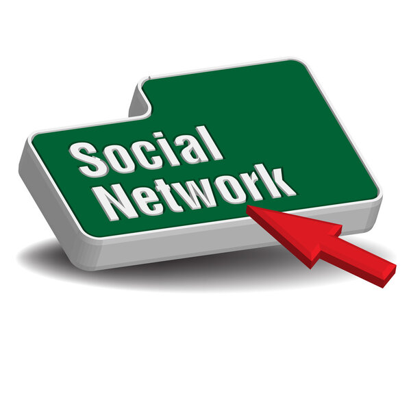 Social network button