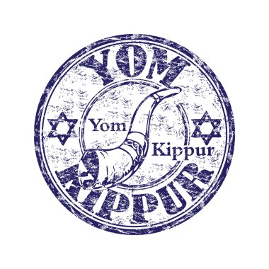 Yom kippur lastik damgası