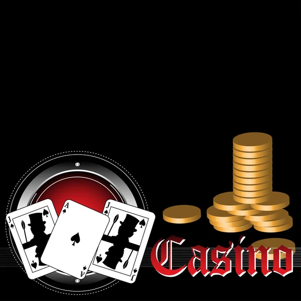 Casino theme — Stock Vector