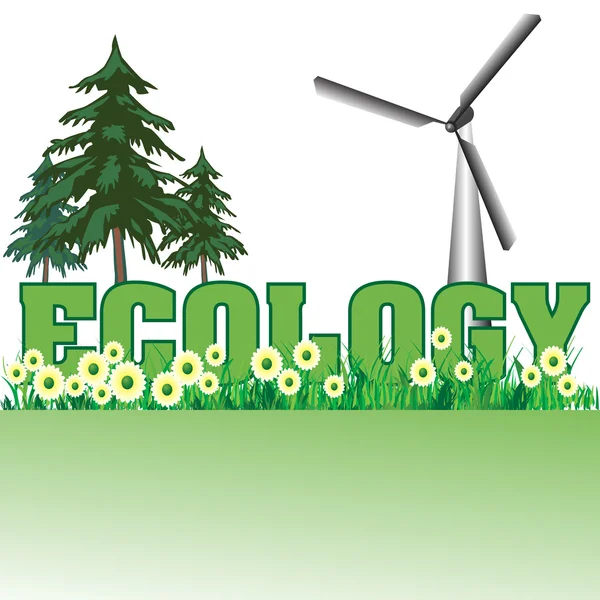 Ecologia — Vettoriale Stock