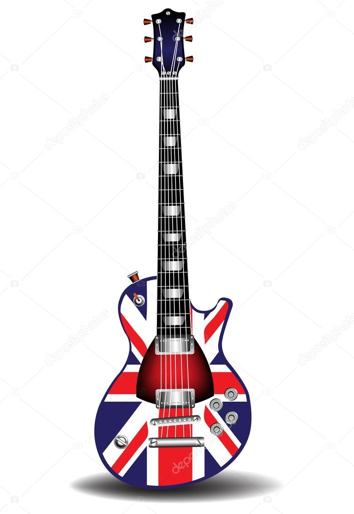 British electric guitar