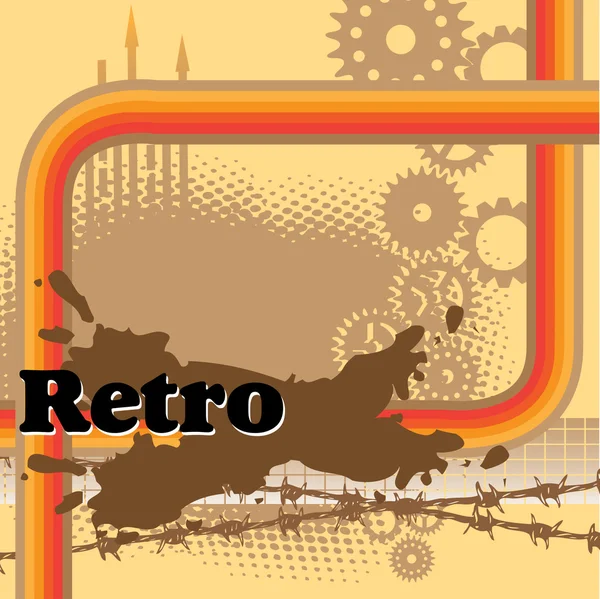 Retro design — Stock Vector