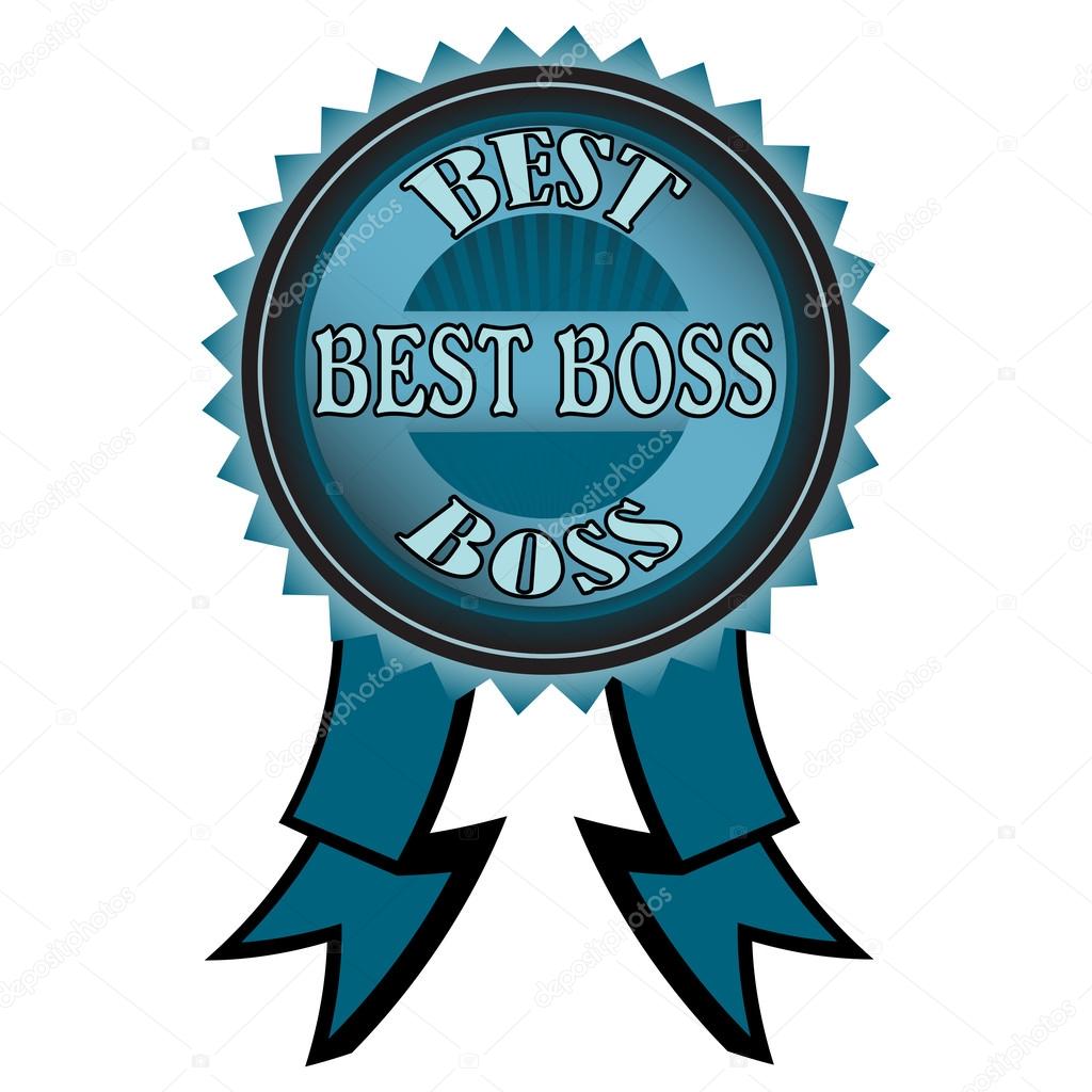 Best boss badge