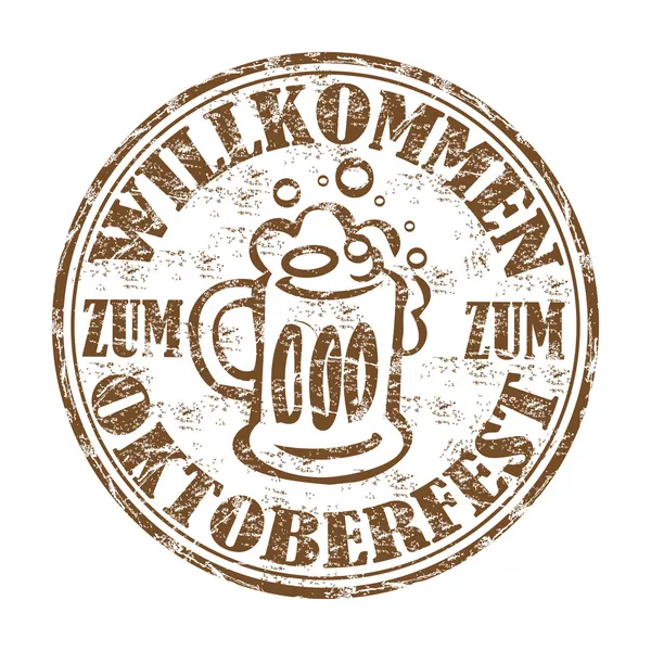 Oktoberfest-Stempel — Stockvektor