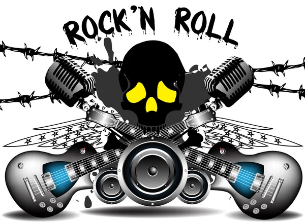 Rock 'n Roll — Archivo Imágenes Vectoriales