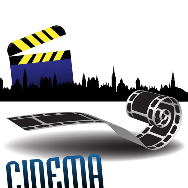 CINEMA BECKGROUP — стоковый вектор