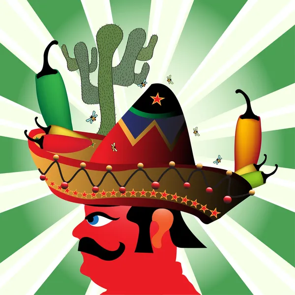 El mexicano. — Vector de stock