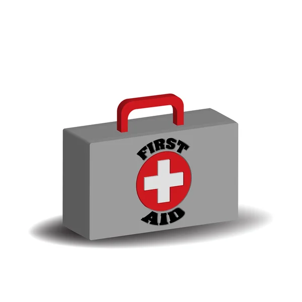 First aid bag — Stock Vector