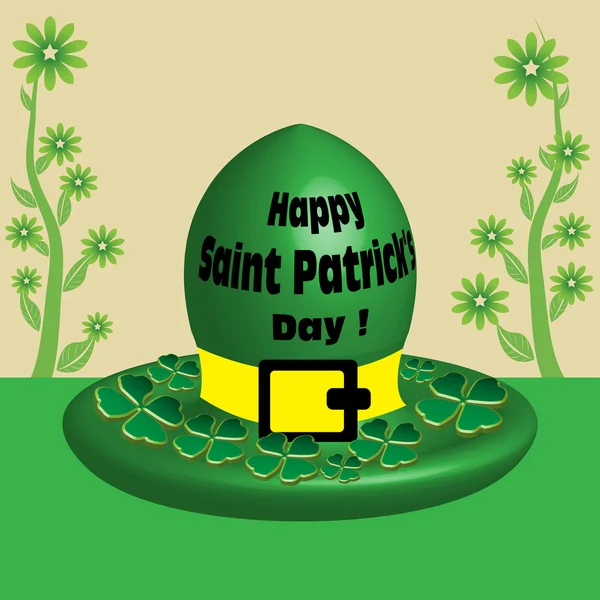 Heureux saint patrick jour — Image vectorielle