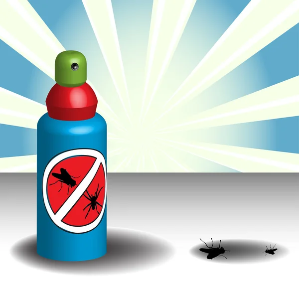 Böcek öldürücü — Stok Vektör
