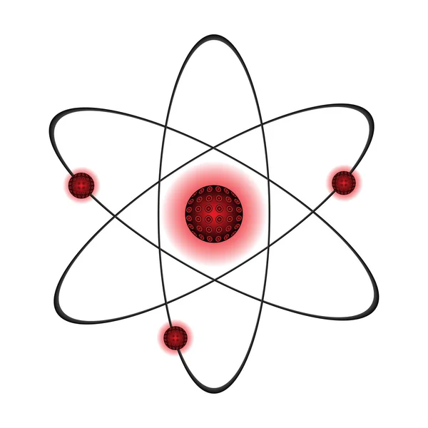 Atomo — Vettoriale Stock