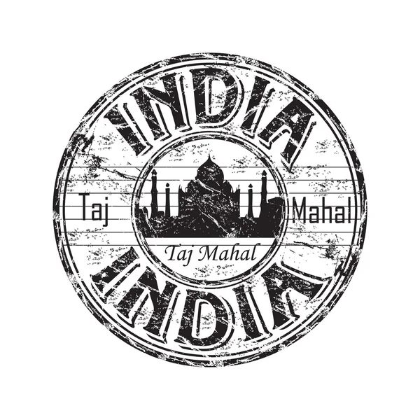 Резиновая марка Индии — стоковый вектор