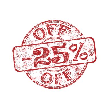 lastik damga yirmi beş yüzde