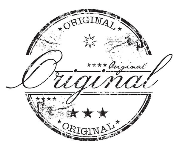 Оригинальная резиновая марка — стоковый вектор