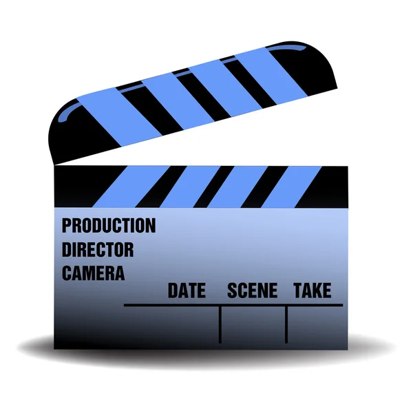 Clapboard — Stock Vector