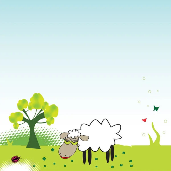 Τα πρόβατα — Διανυσματικό Αρχείο