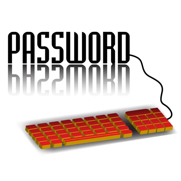 Password — Stock Vector