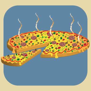 sıcak pizza