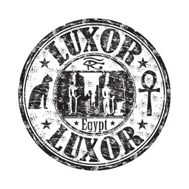 Luxor grunge lastik damgası