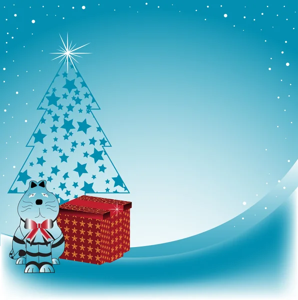 Cadeaux de Noël — Image vectorielle