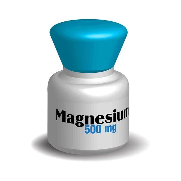 Magnesium fles — Stockvector