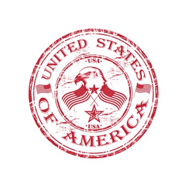 Amerika Birleşik Devletleri grunge lastik damgası