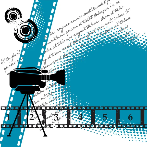 CONTEXTE DU CINÉMA — Image vectorielle