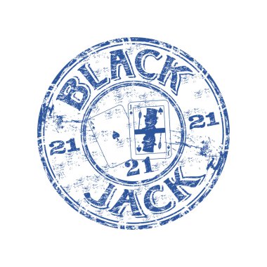 Blackjack lastik damgası