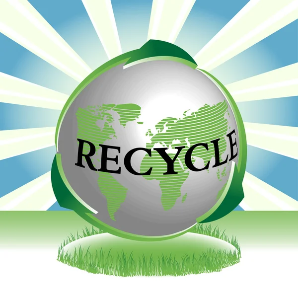 Recycle — Stock Vector