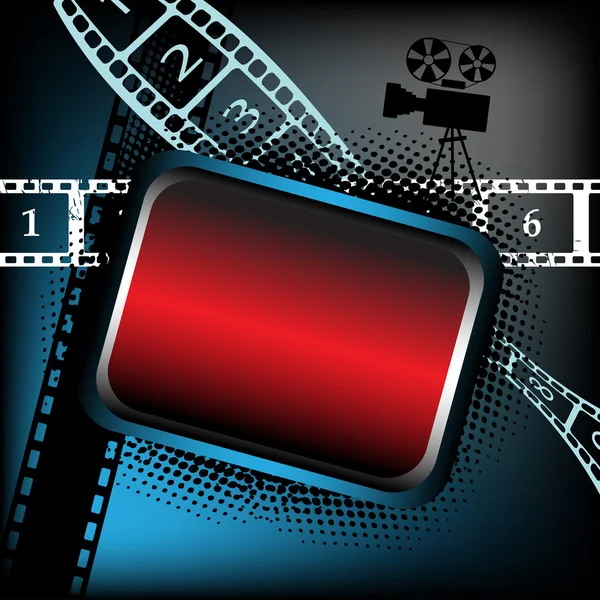 Cinema frame — Stock Vector