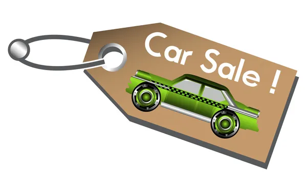 Car sale — Stock Vector