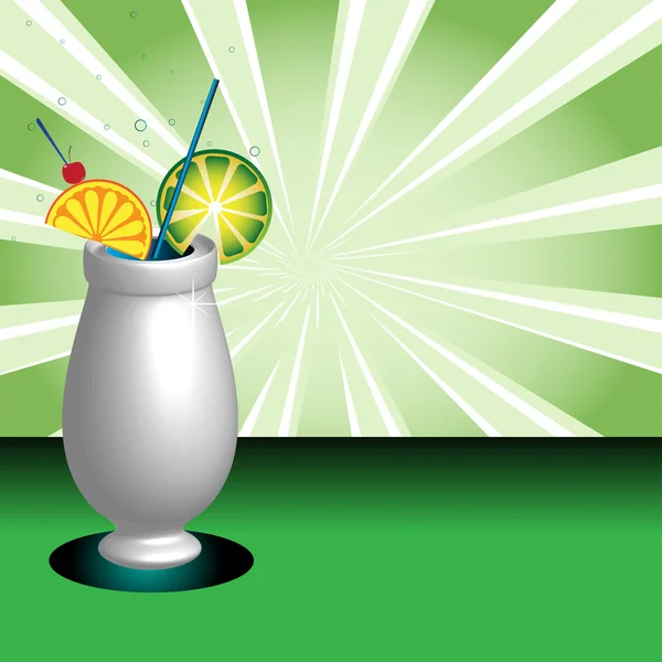 Cocktail — Image vectorielle