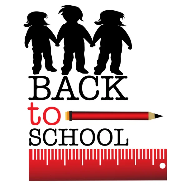 Back to school — Stock Vector