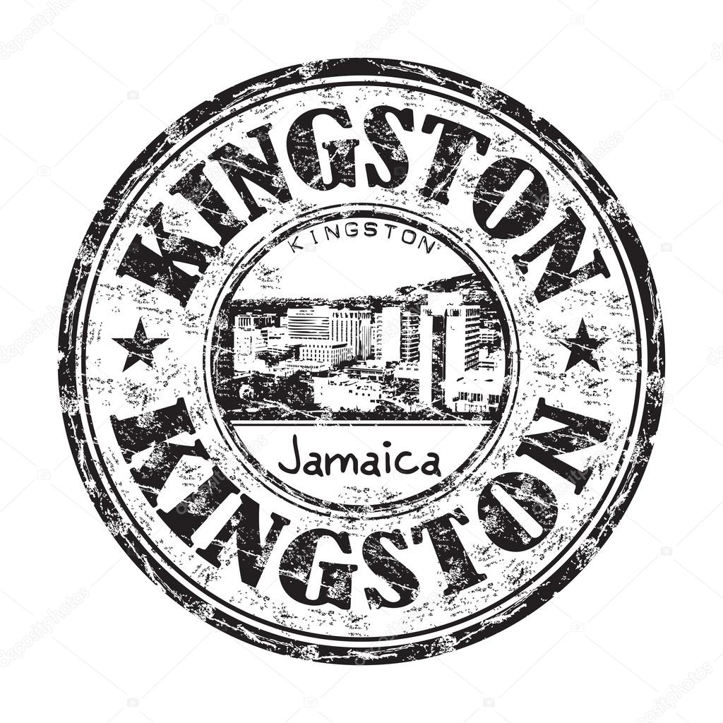 Kingston city grunge rubber stamp Stock Vector Image by ©oxlock 41103599