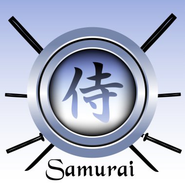 Samurai symbol clipart
