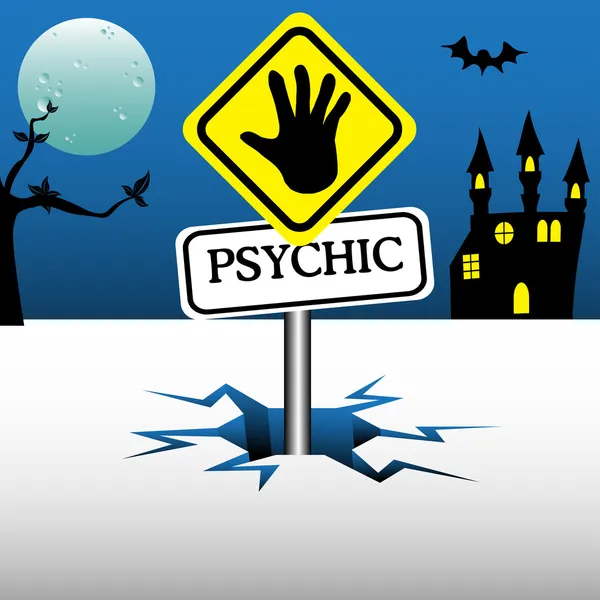 Plaque psychique — Image vectorielle