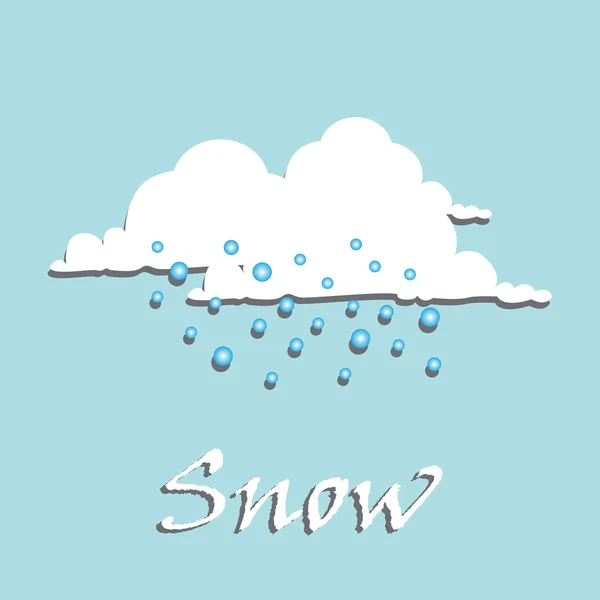 Snow — Stock Vector