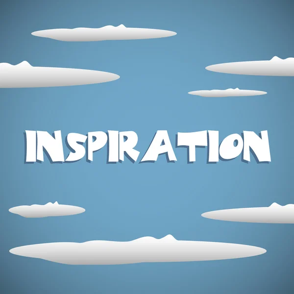 Inspiration — Stock Vector